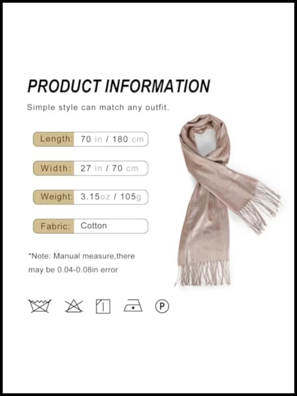 Women's Sparkly Metallic Chiffon Shawl Wrap with Fringe for Evening Dresses,